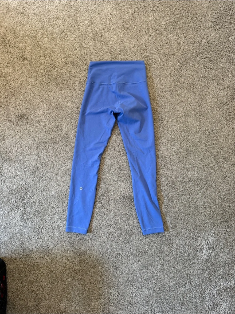 Lululemon Leggings in Periwinkle Blue with Adjustable Waist